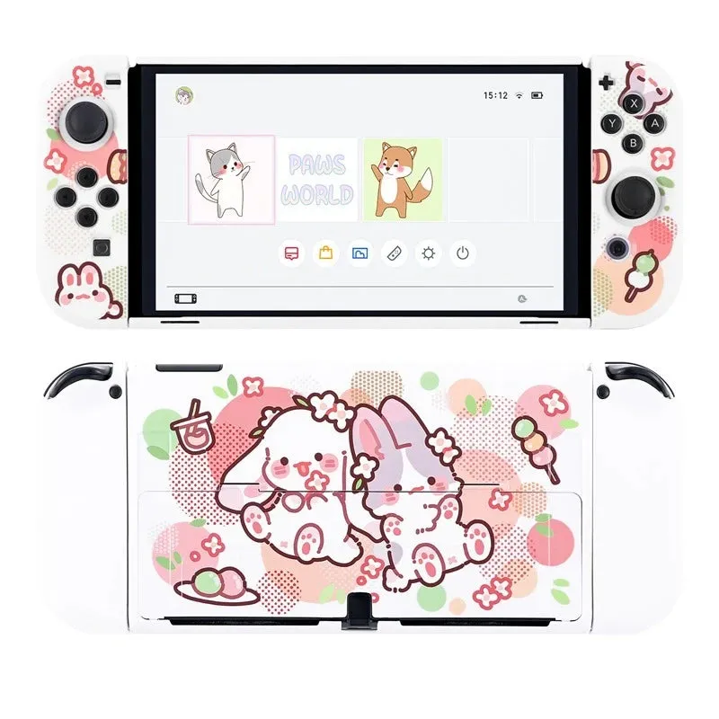 Kawaii Sweet Bunnies Nintendo Switch Case