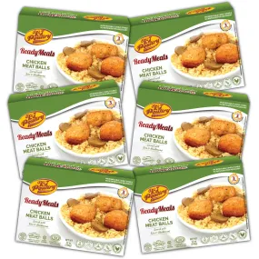 KJ Poultry, Kosher,, Chicken Meat Balls and Mushrooms - 6 Pack