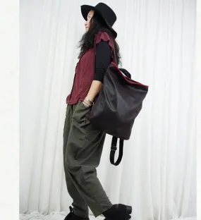 Large Casual Simple Women Travel Backpack Shoulder Bag 2213