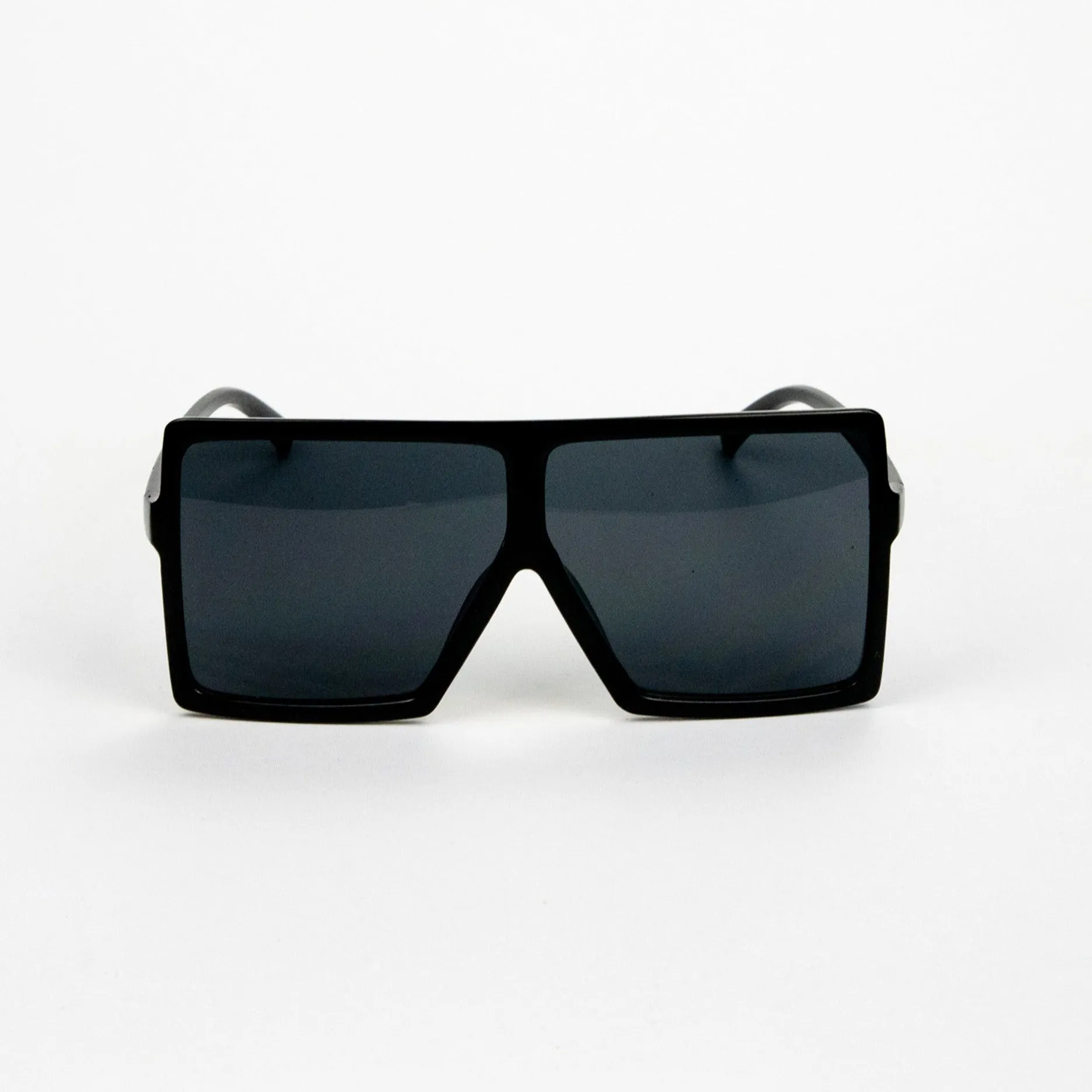 Le La Lo Oversized LA Sunglasses Black - Adult