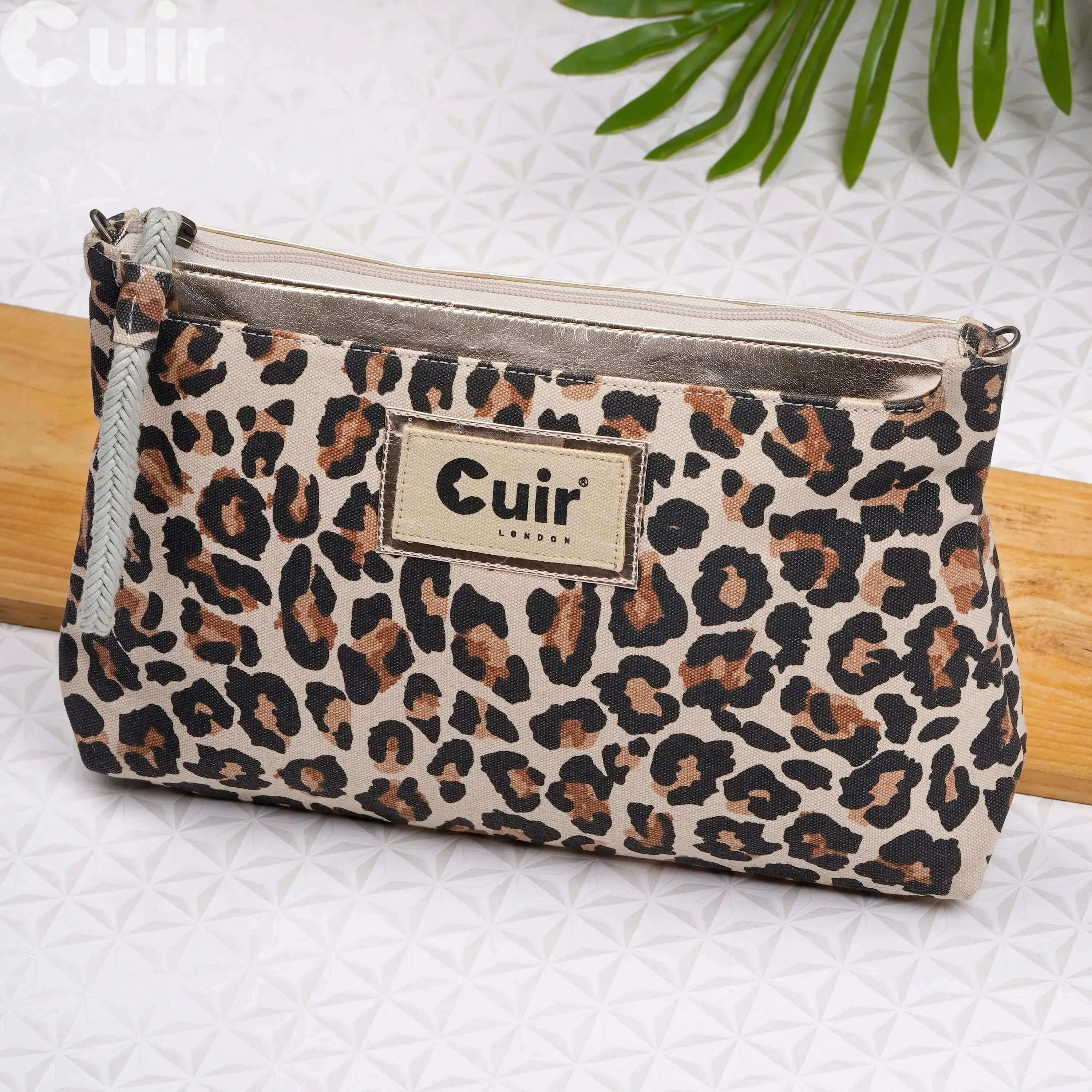 Leo Clutch Bag 100% Heavy Cotton