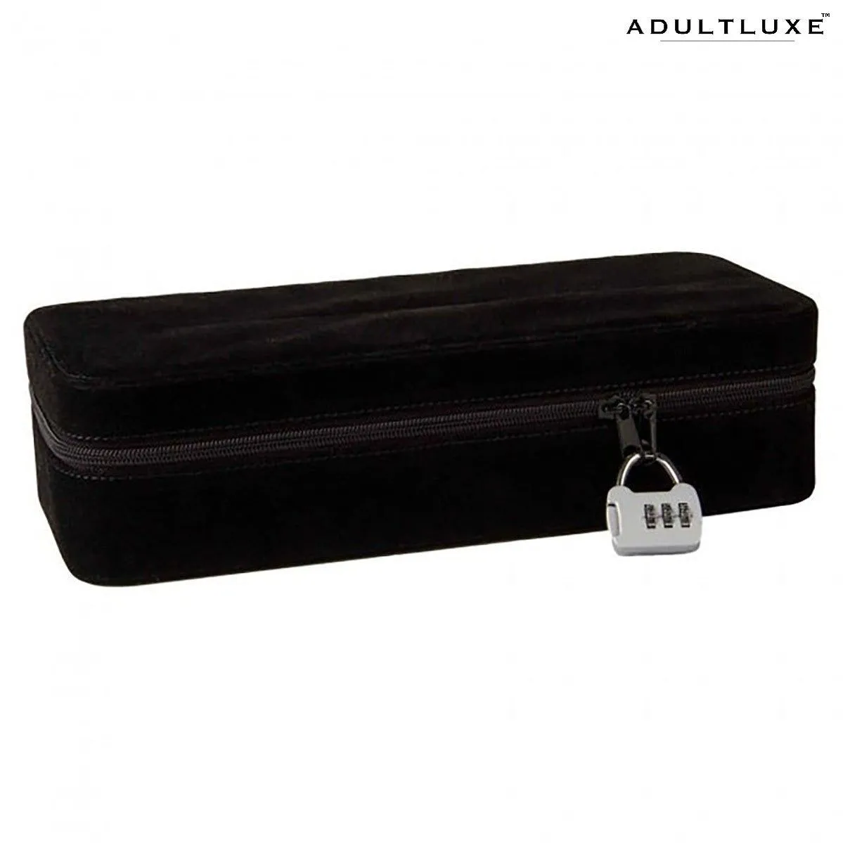 Love to Love Secret Black Velvet Lock Box