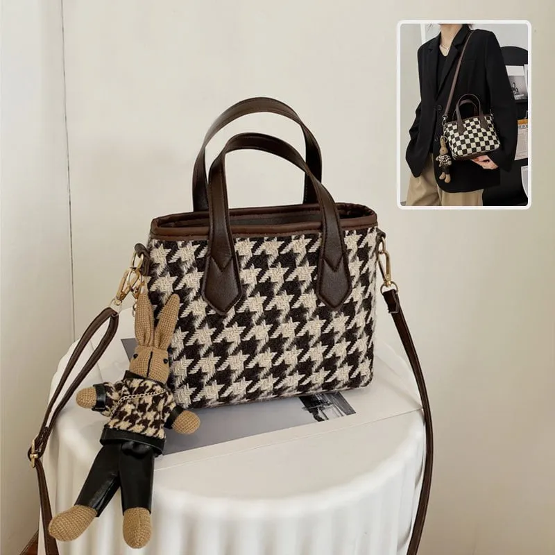 LovelyRLovely Checkerboard Shoulder Bag