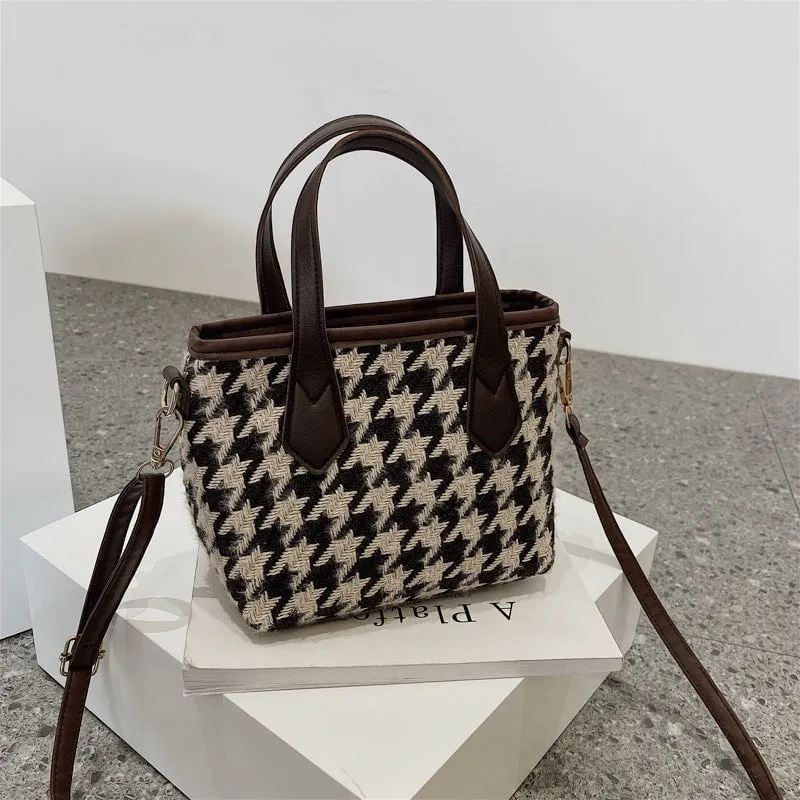 LovelyRLovely Checkerboard Shoulder Bag