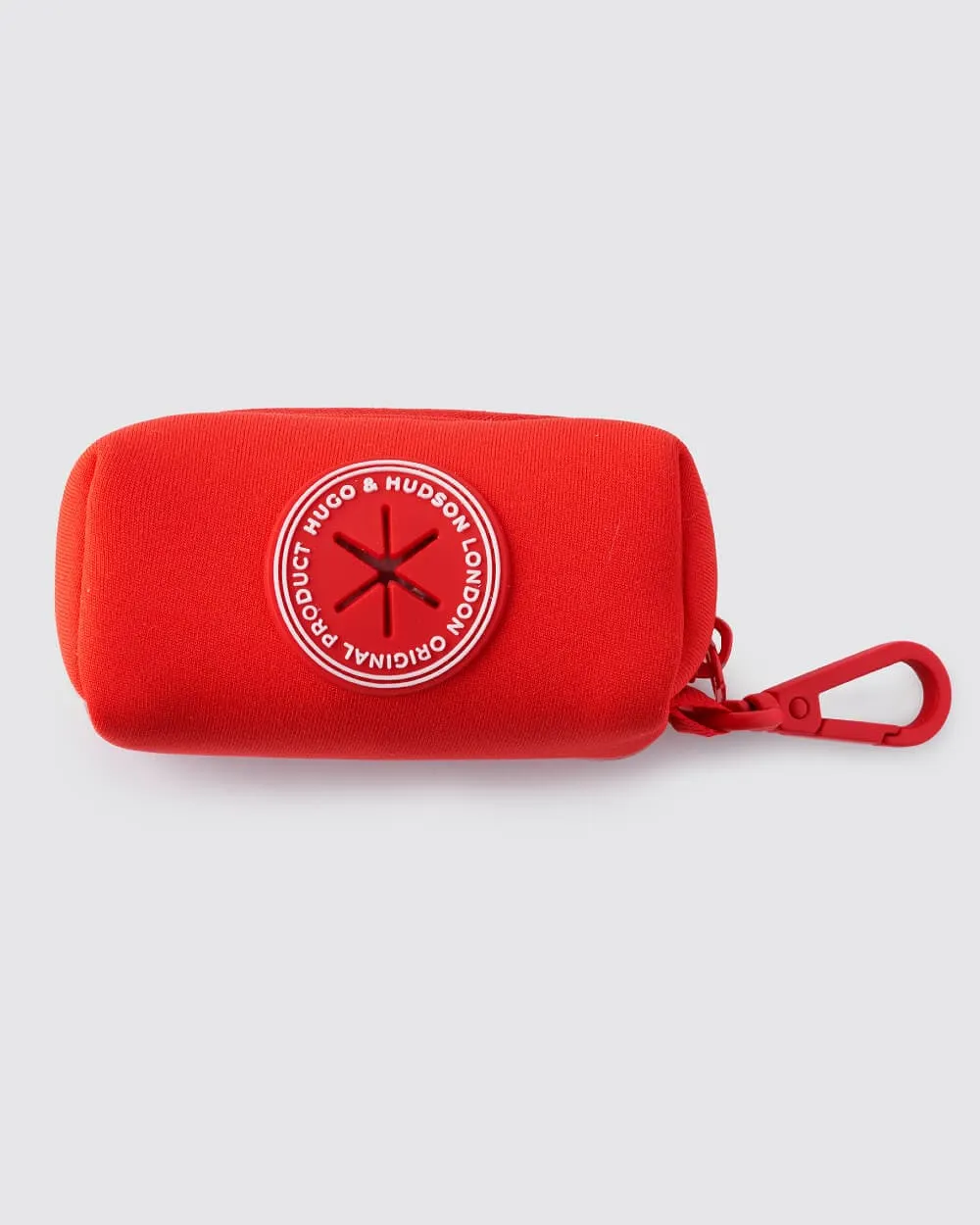 Matching Red Waterproof Bundle - Collar, Lead and Poop Bag Holder