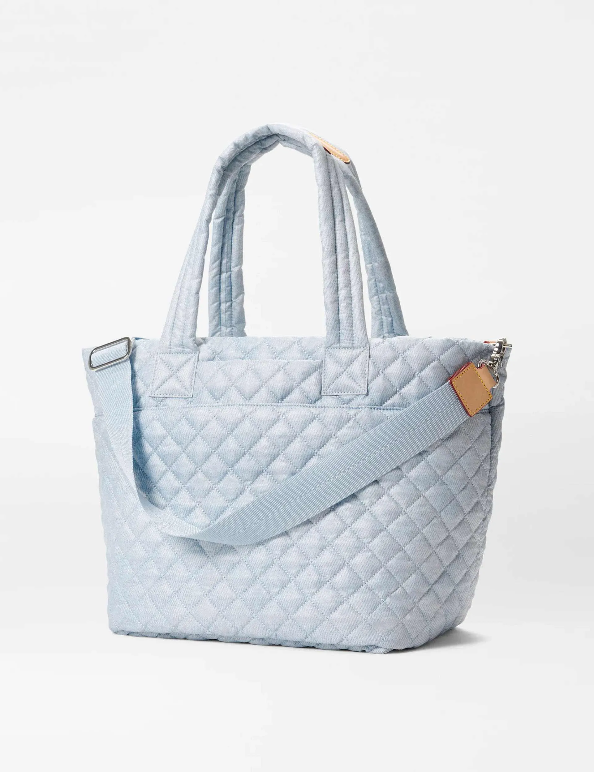 Medium Metro Tote Deluxe - Chambray