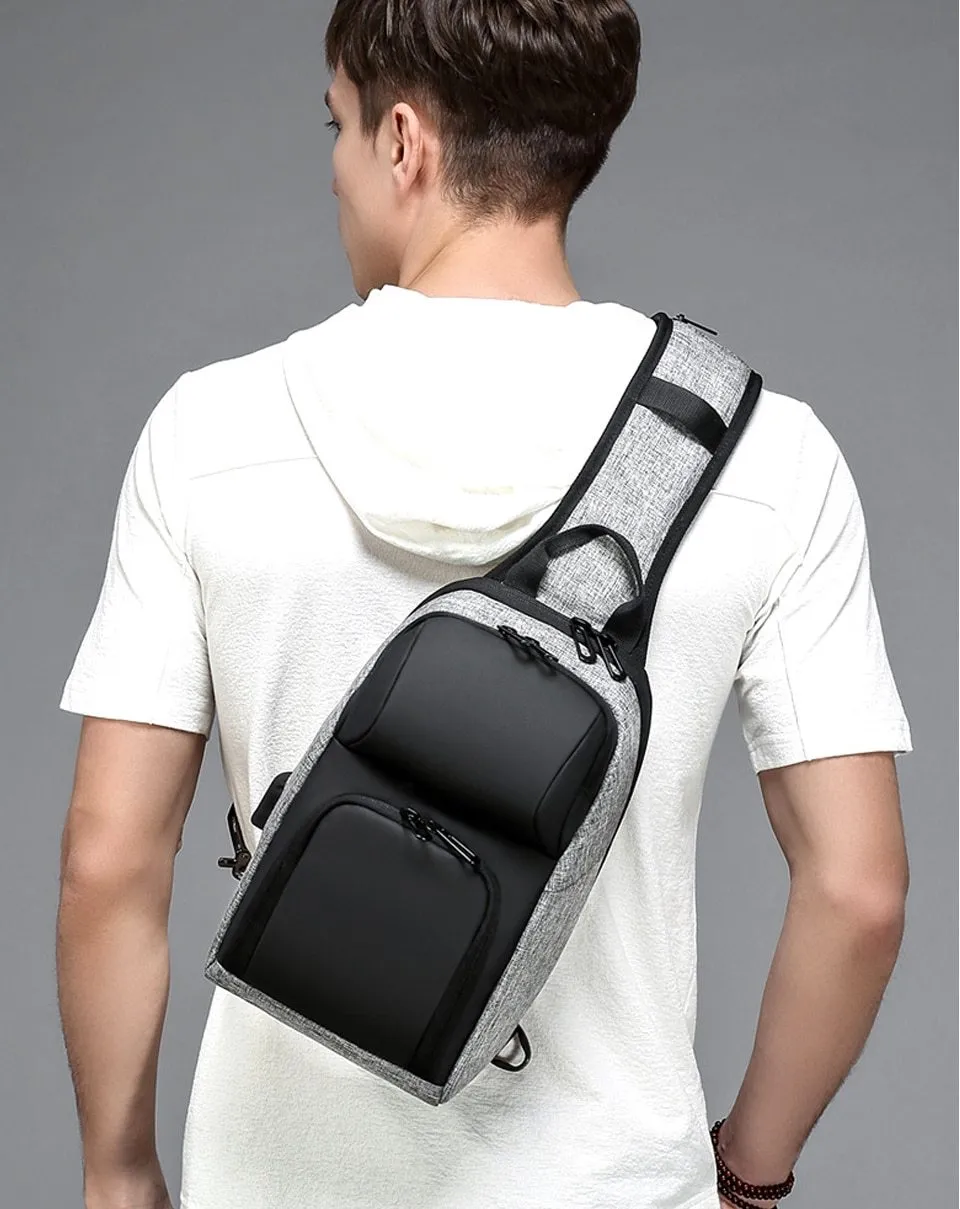 Men's Waterproof Shoulder Bag