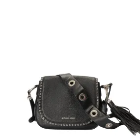 Michael Kors Brooklyn Leather Saddle Crossbody Bag