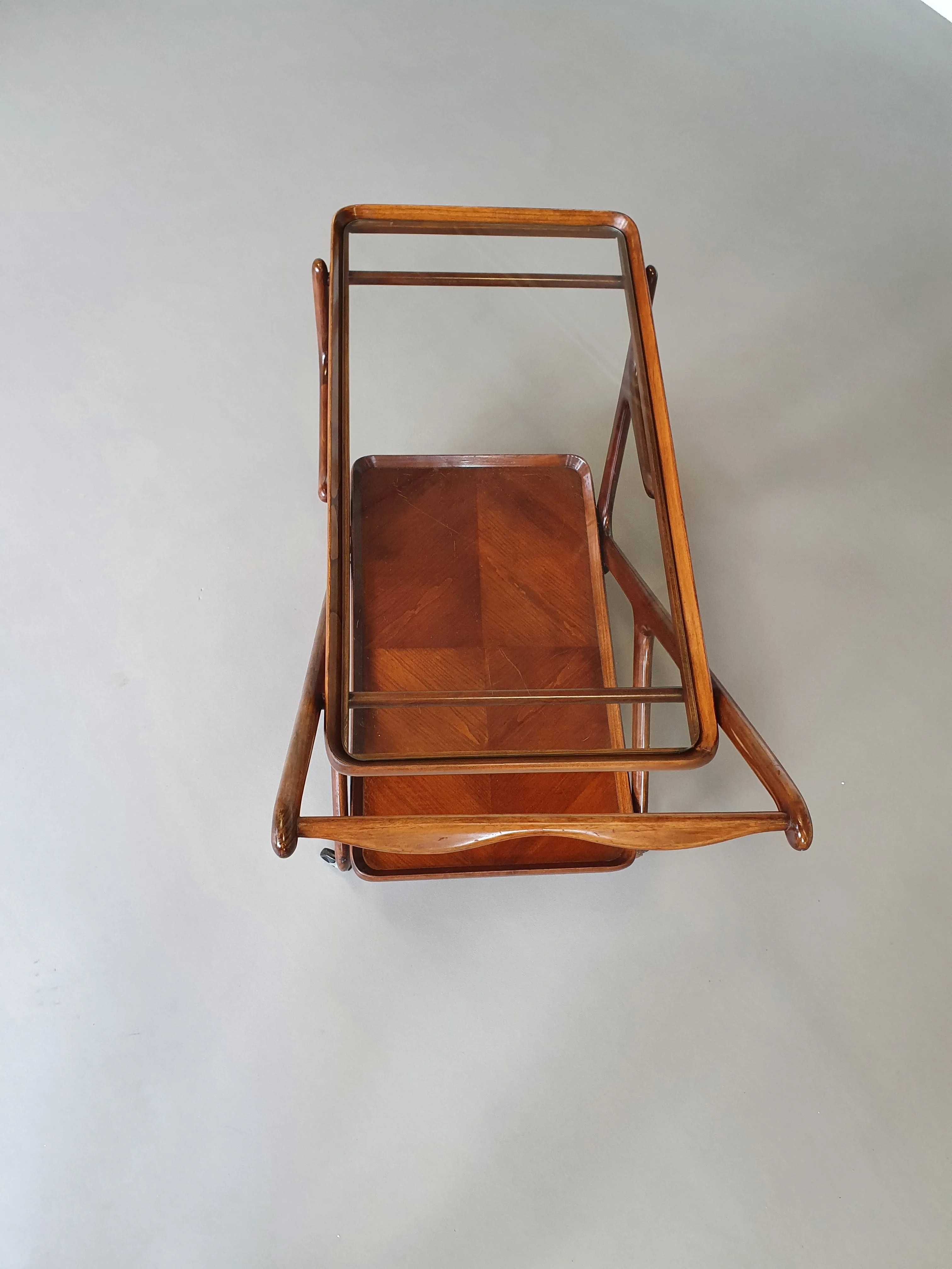 Midcentury Bar Trolley | Cesare Lacca For Cassina | Vintage 50'S