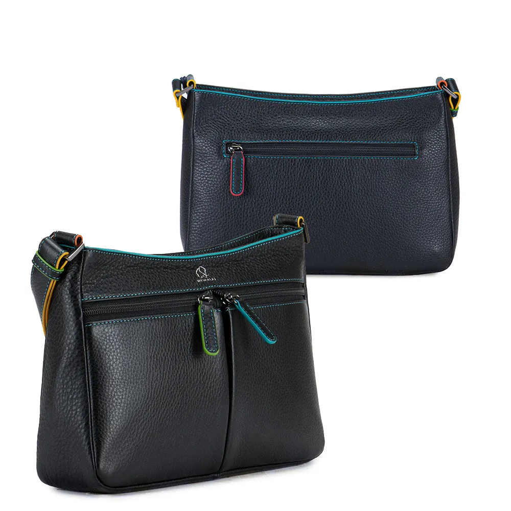 Mywalit Cortona twin pocket shoulder bag