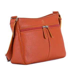 Mywalit Cortona twin pocket shoulder bag