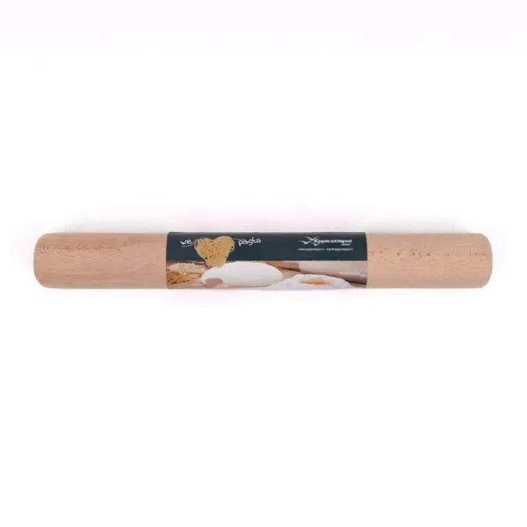 Natural Beechwood Cylindrical Rolling Pin