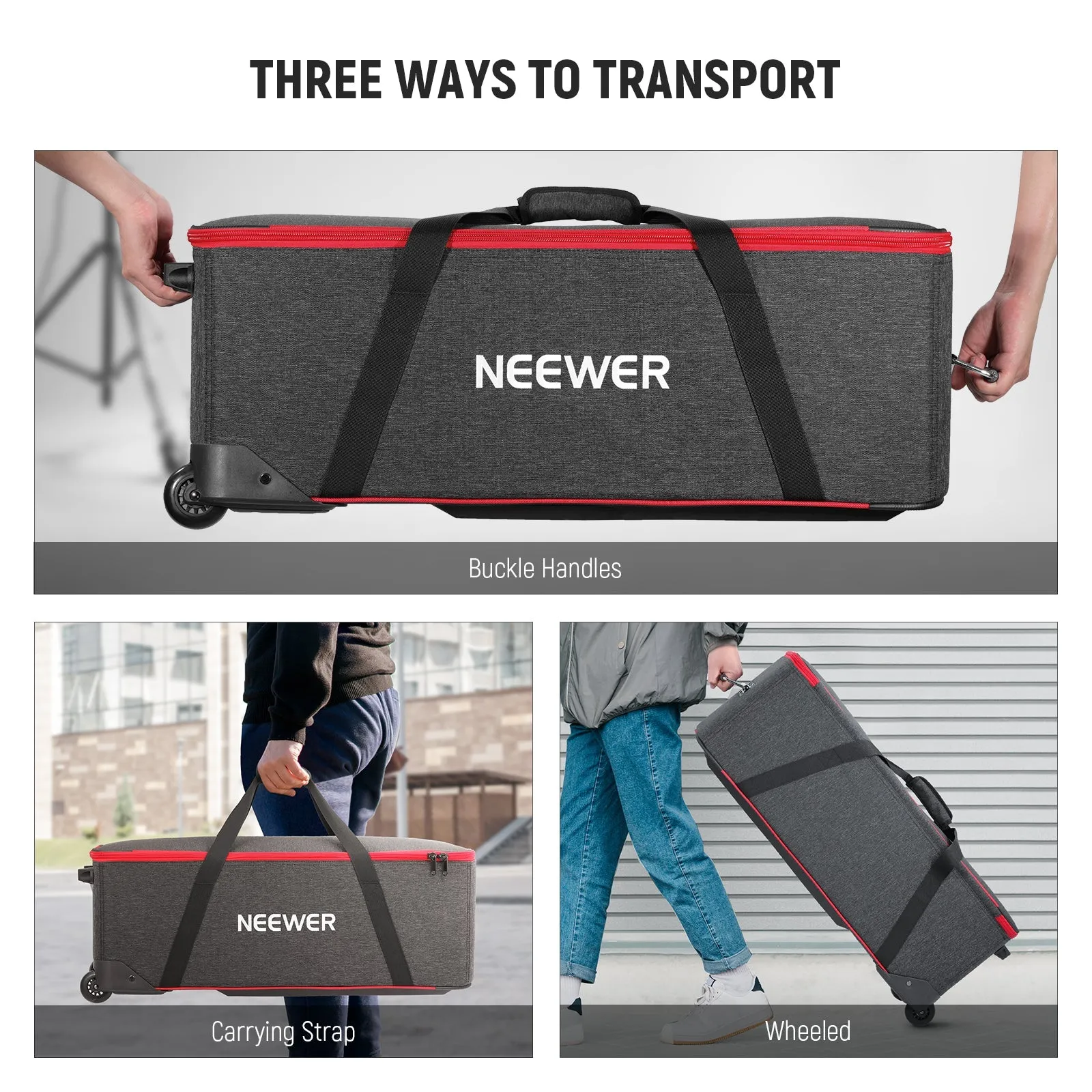 NEEWER PB005 / PB009 30"x11"x11" Trolley Case with Wheels