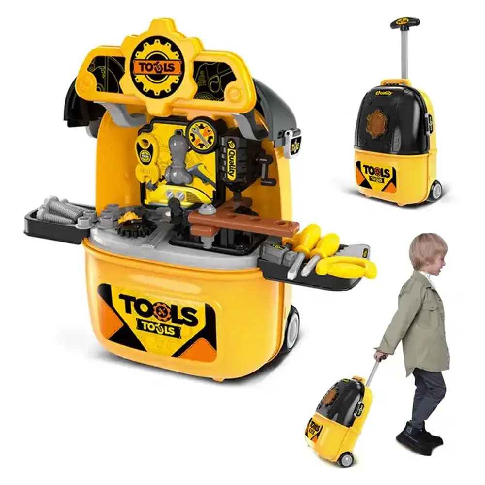 (Net) Kids' Simulation Workbench Toolbox Pretend Play Set