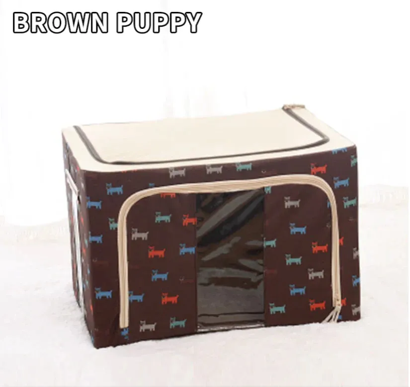 「❉New Year - 40% Off」Spaceplus Cloth Steel Frame Storage Box