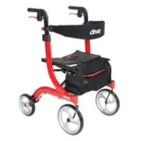 Nitro Aluminum Rollator, 10" Casters