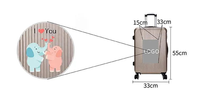 No Wrap Angle Trolley Case