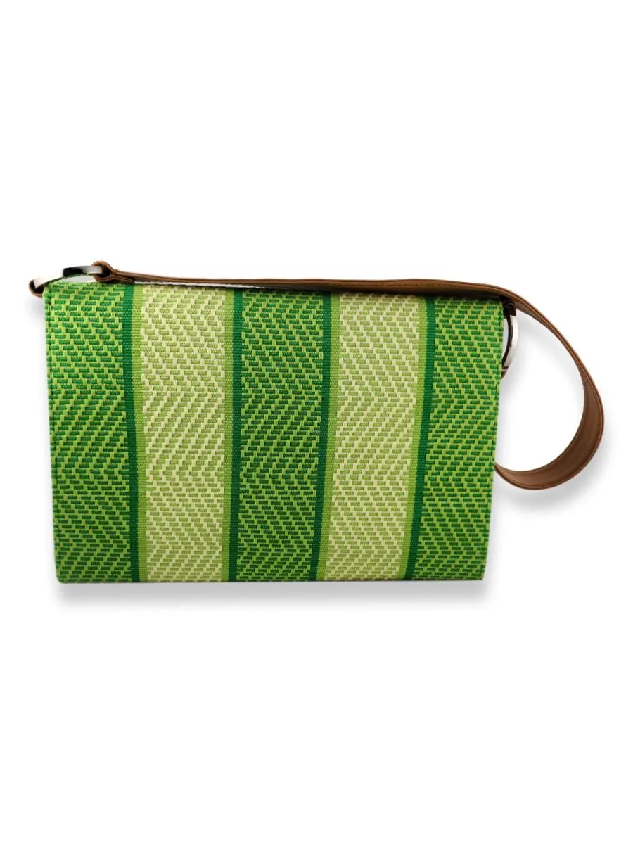 Onda Shoulder Handbag - Leafy Greens