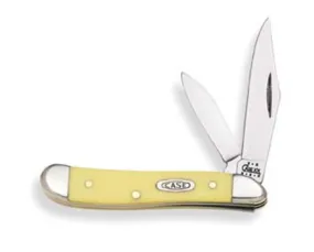 Peanut CV Yellow Pocket Knife