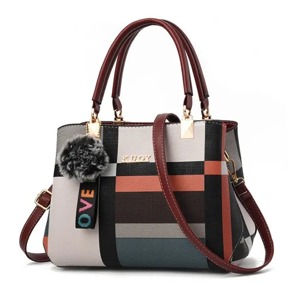 Plaid Shoulder Bag