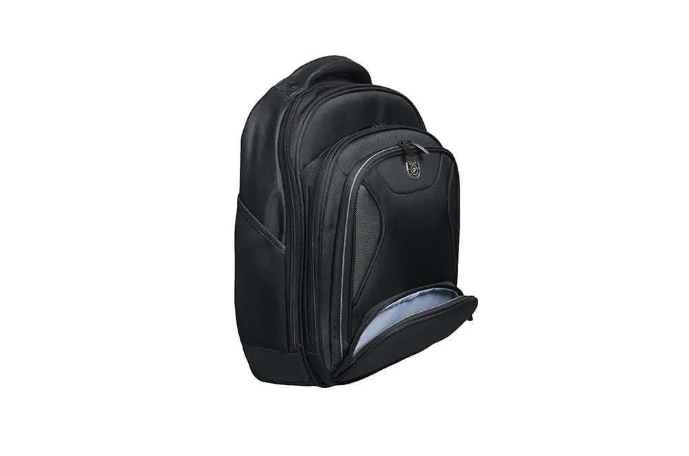 Port Manhattan Backpack 15.6/17 Inch Black 170226