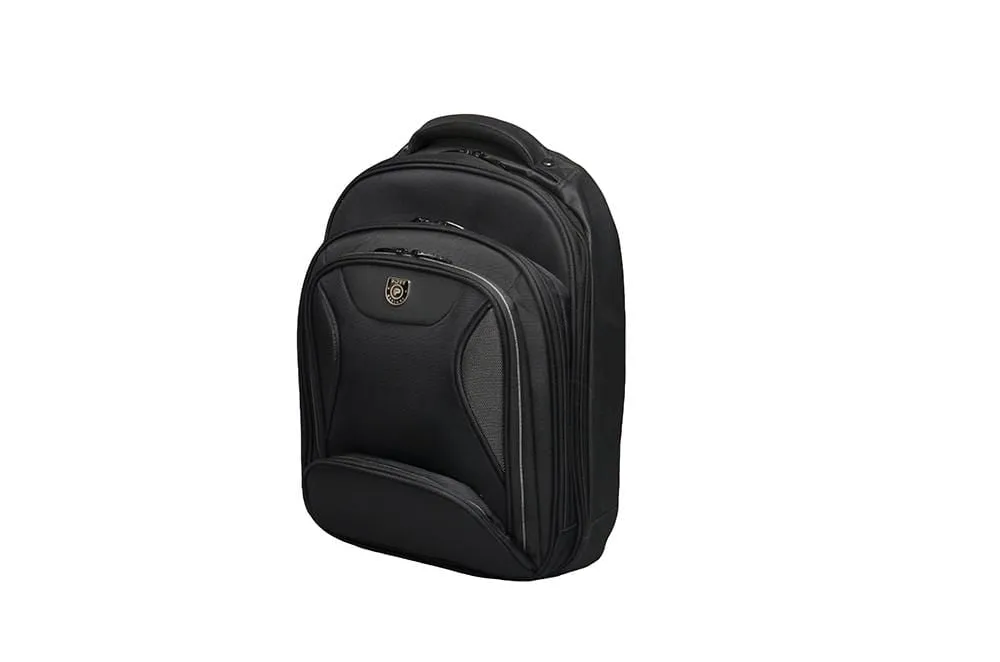 Port Manhattan Backpack 15.6/17 Inch Black 170226