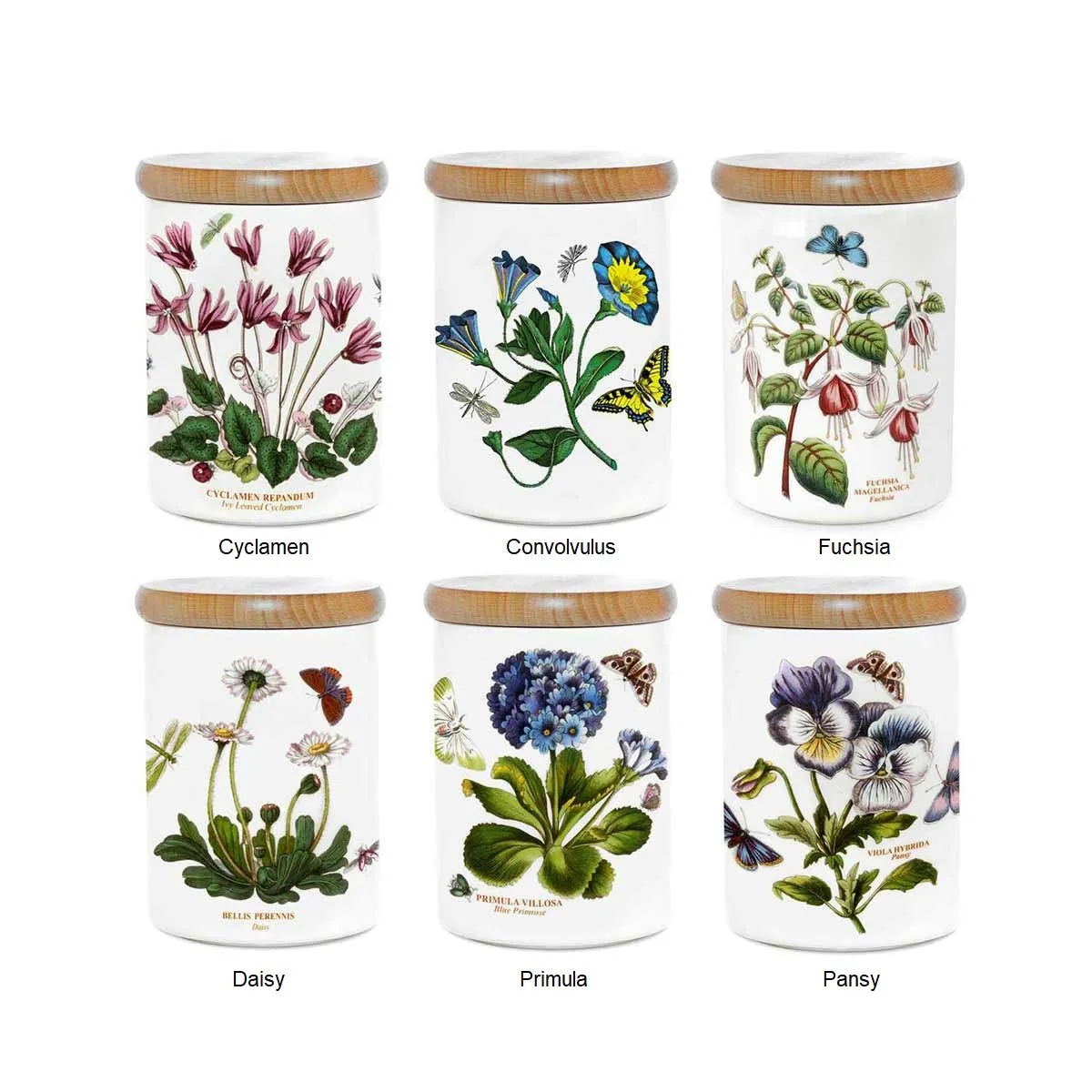 Portmeirion Botanical Garden Airtight Jar 14cm (price per item)