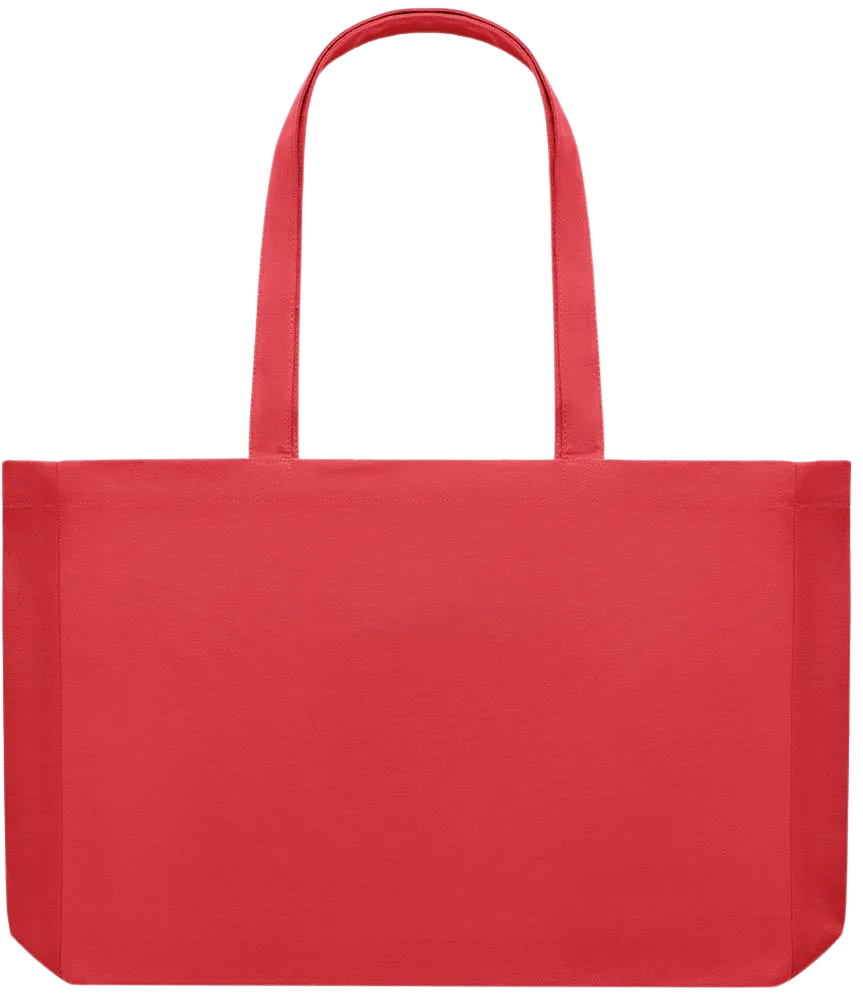 Premium large recycled shopping tote bag