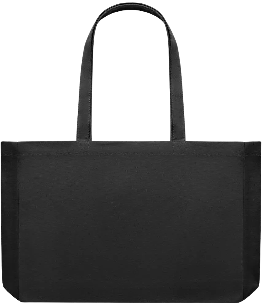 Premium large recycled shopping tote bag