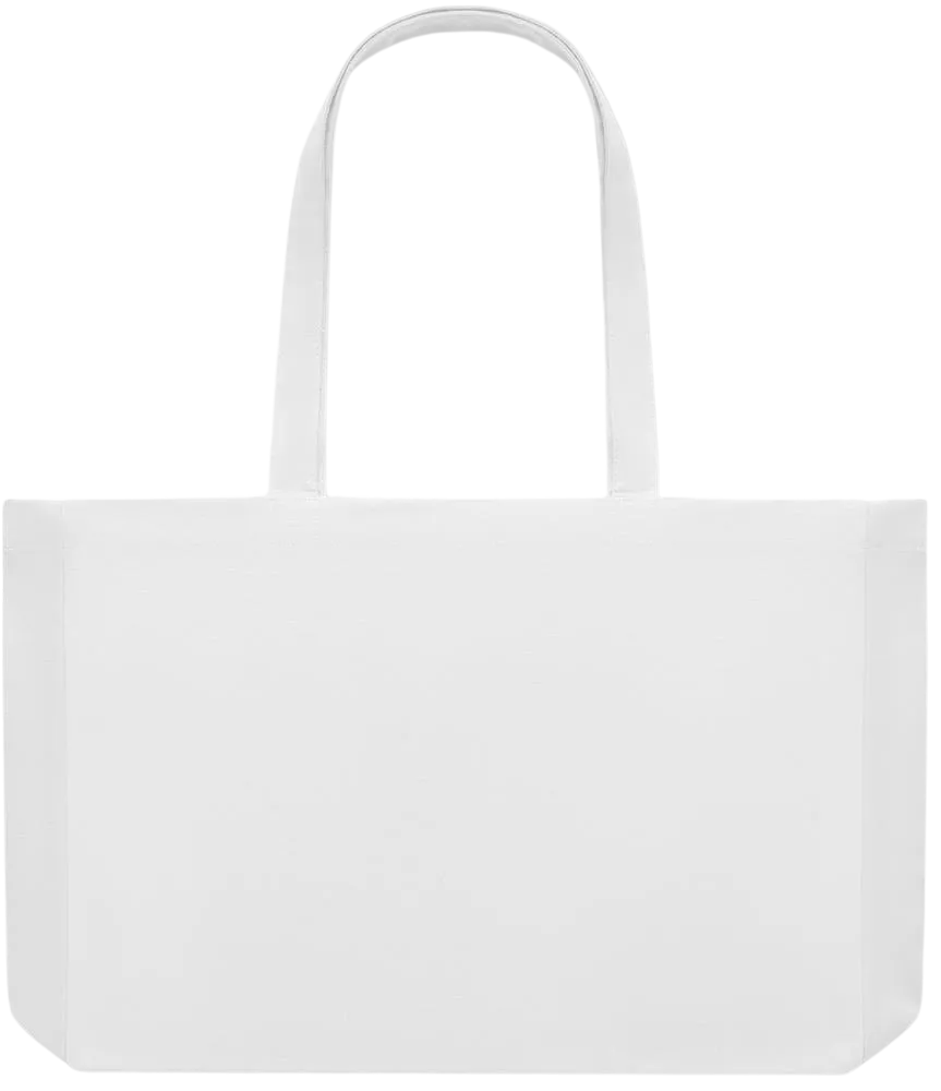 Premium large recycled shopping tote bag