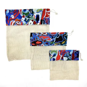 Produce Bag Set of 3 - Stephen Jupurrula Nelson