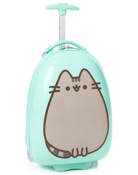 Pusheen The Cat Mint Green Suitcase