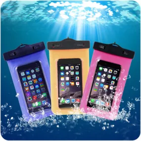 PVC Waterproof Diving Bag For Mobile Phones Underwater Pouch Case For iphone 4s/5s/6/6plus For samsung galaxy s3/s4/s5/Note2/3/4