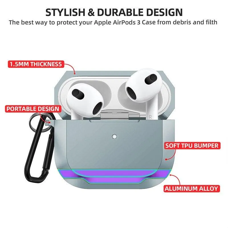 Quod Aluminum Futuristic AirPods 3 Case