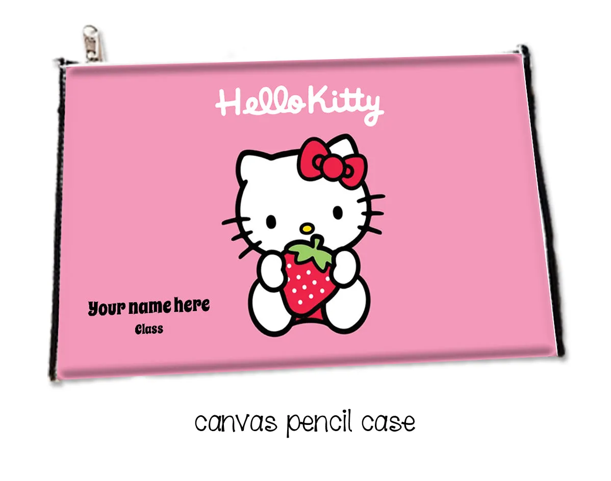 ""Hello kitty" school labels packs