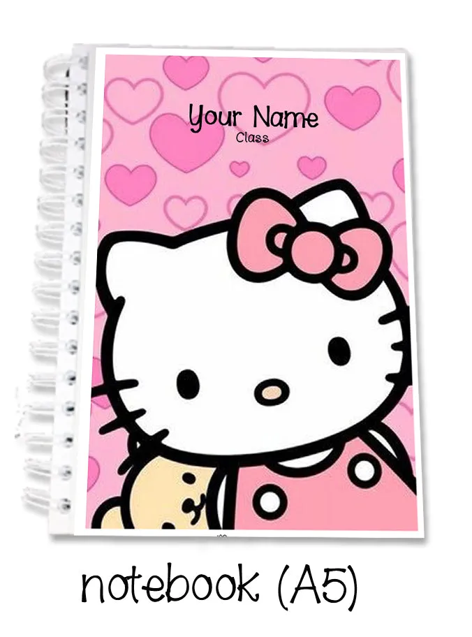 ""Hello kitty" school labels packs