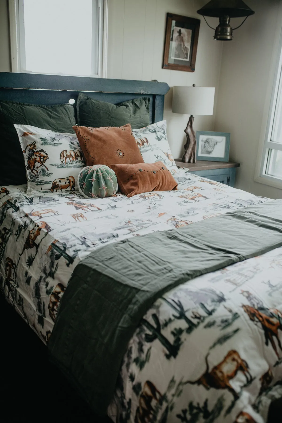 "Ranch Life in Colour" Comforter Set (Super King)