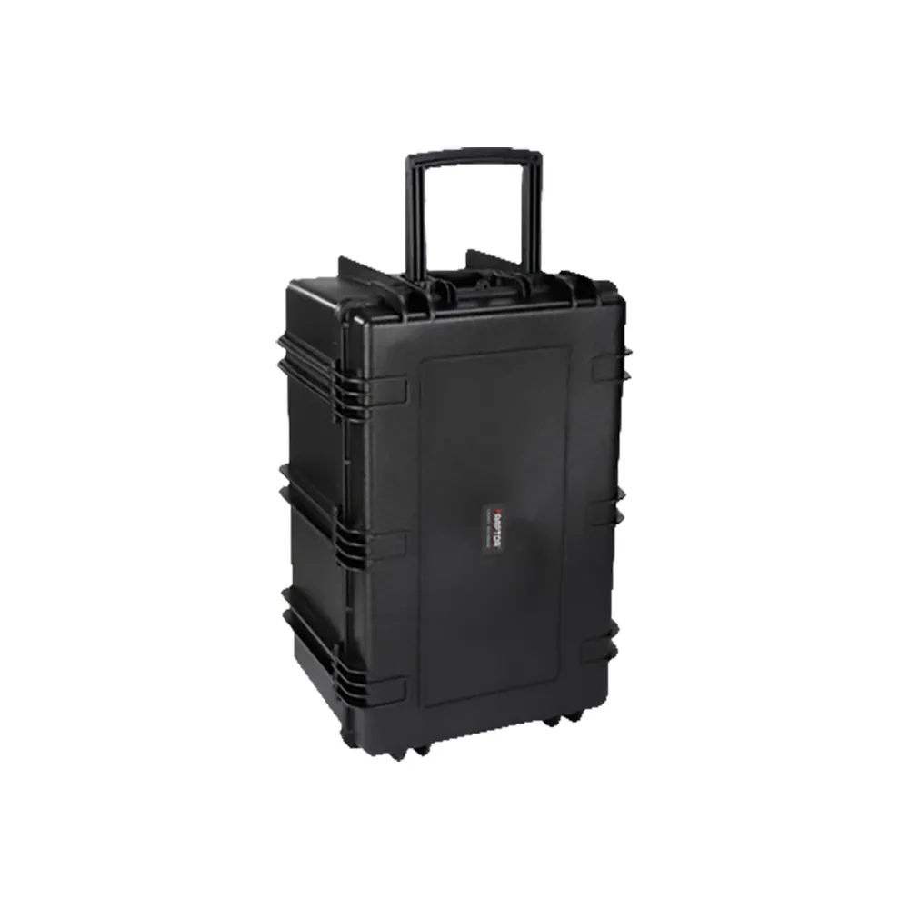 Raptor 8000X Air Trolley Series 2-Wheeled Hard Case and Travel Luggage with IP67 Water and Dust Resistant Rugged Protection for Tactical Gear, Power Tools and Large Scale Electronics (Black) | ATI-764840