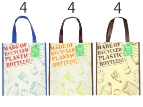 Recycle Bag Plastic Bottle 3Ast 12.99Inchx15.35Inchx7.28Inch