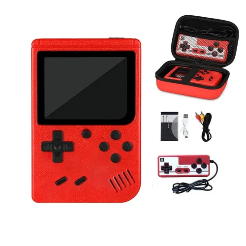 Retro Handheld Game Player With Bag Protection Video Game Console TV