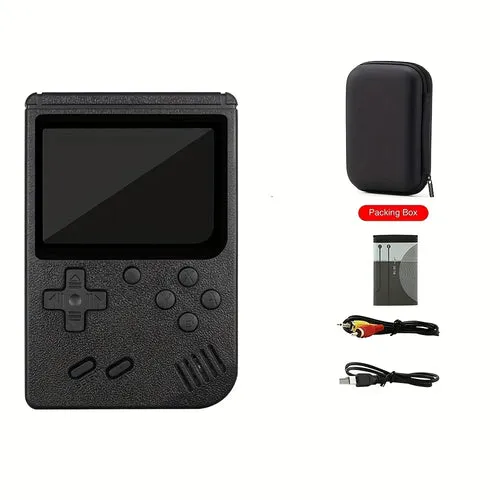 Retro Handheld Game Player With Bag Protection Video Game Console TV