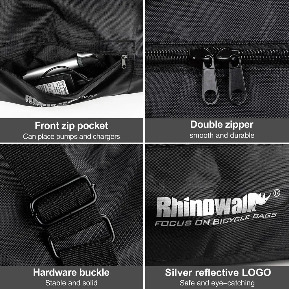 Rhinowalk Electric Scooter Storage Bag Cover Backpack Handbag Shoulder Bag for Off-road Foldable E-Scooter Xiaomi Mijia M365