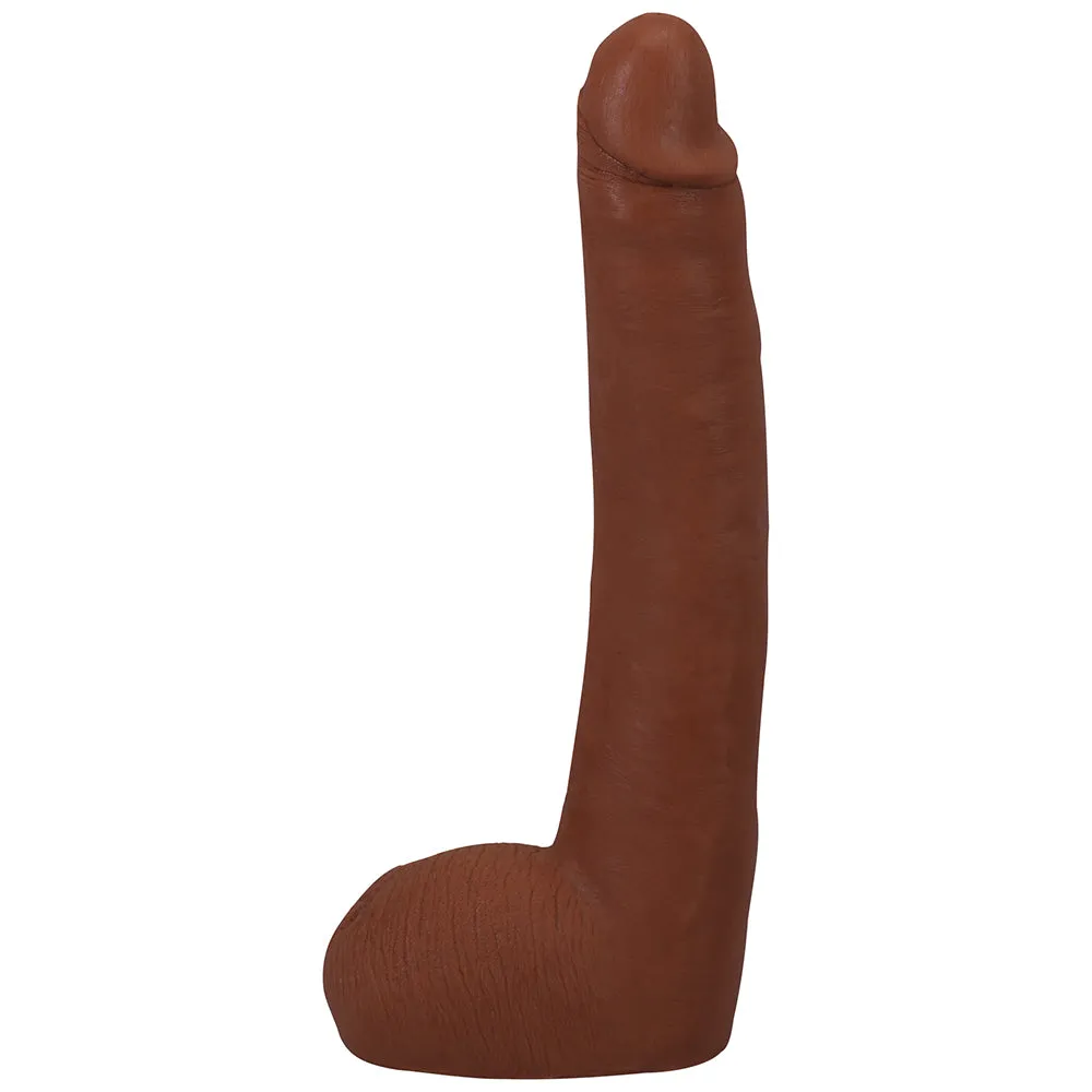 Signature Cocks Alex Jones ULTRASKYN 11 in. Dual Density Dildo with Removable Vac-U-Lock Suction Cup Tan