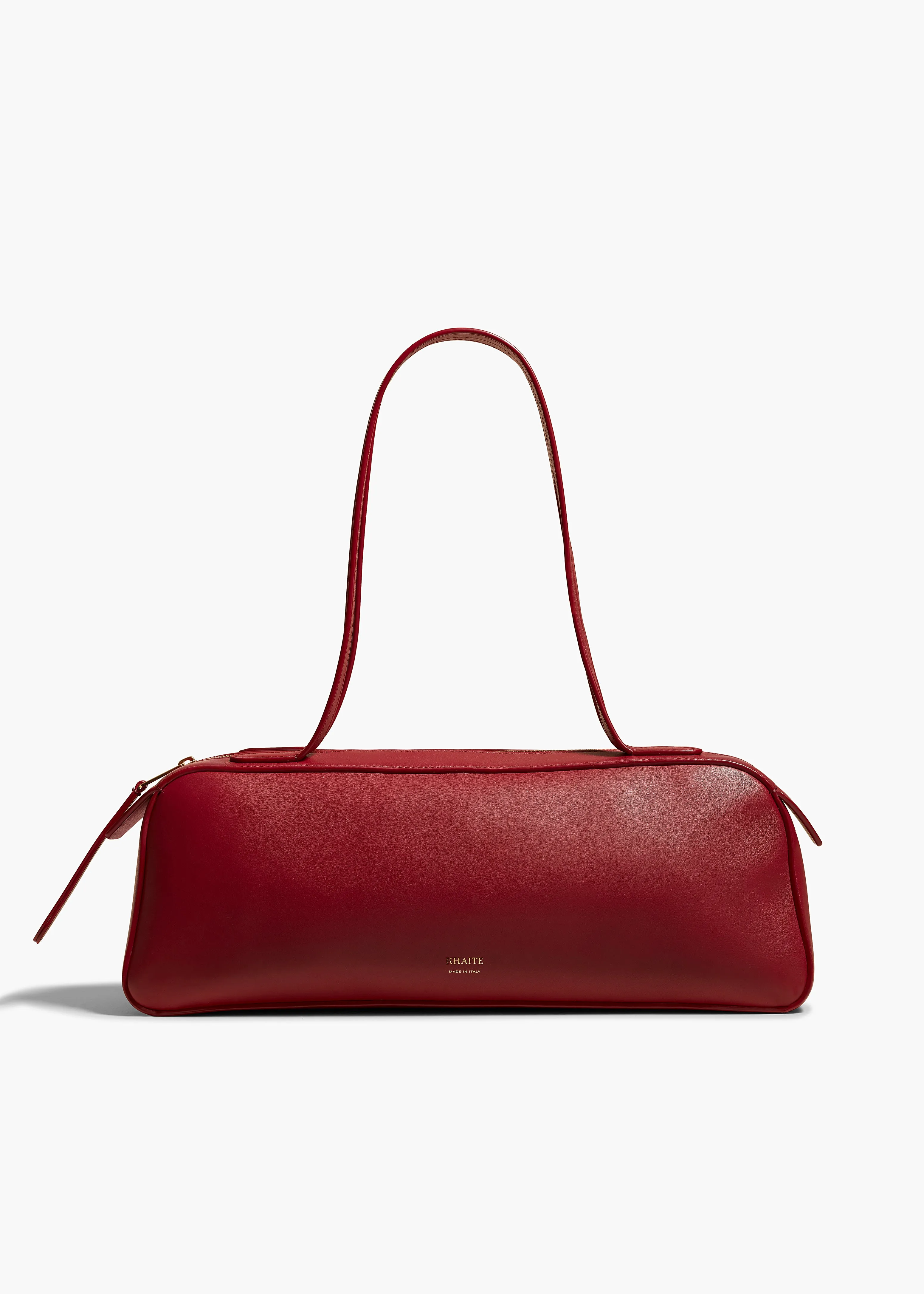 Simona Shoulder Bag in Oxblood Leather