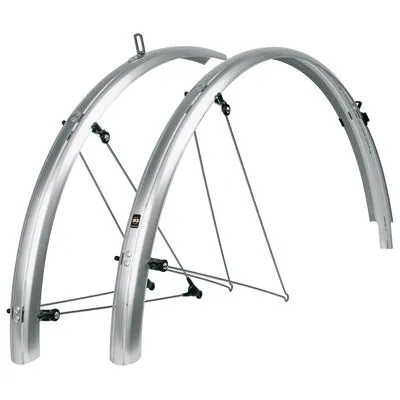 Sks Fender,Bluemels B45,45Mm 700 X 28-37Mm, Silver Bluemels B45  Fenders  27.5-29''