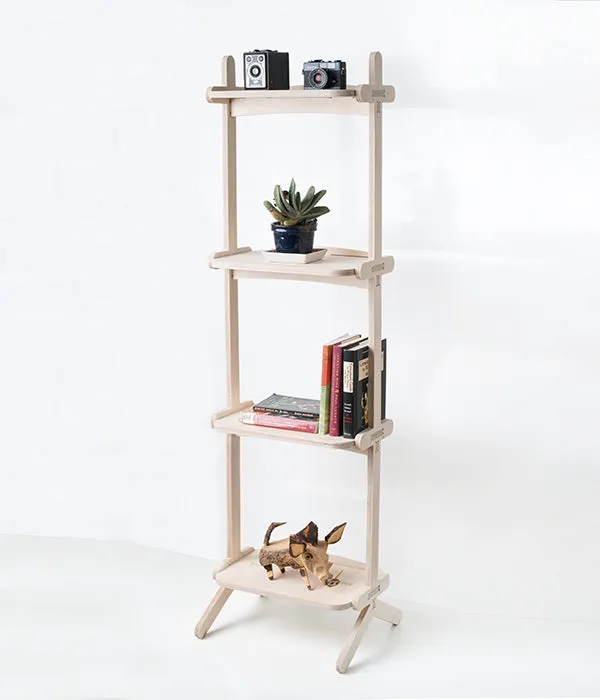 Splayed Book Shelf