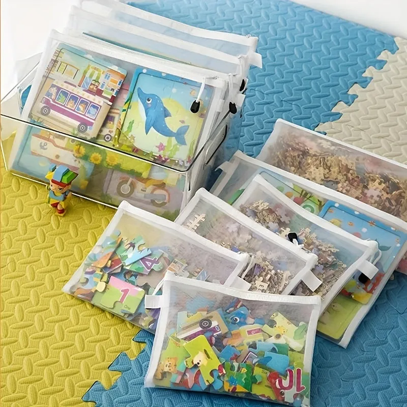 Storage Bag for Building Block Puzzle Toy  Organize Easily