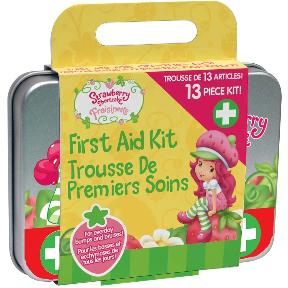 Strawberry Shortcake First Aid Kit, 13 Pieces