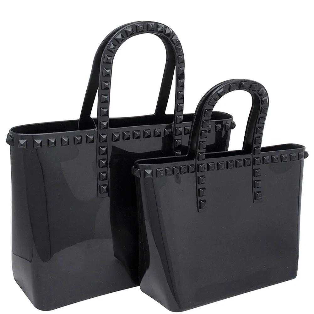 STUD TOTE BAG WITH MATCHING SET