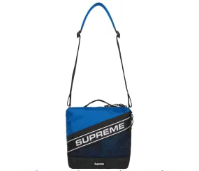 Supreme Logo Shoulder Bag Blue